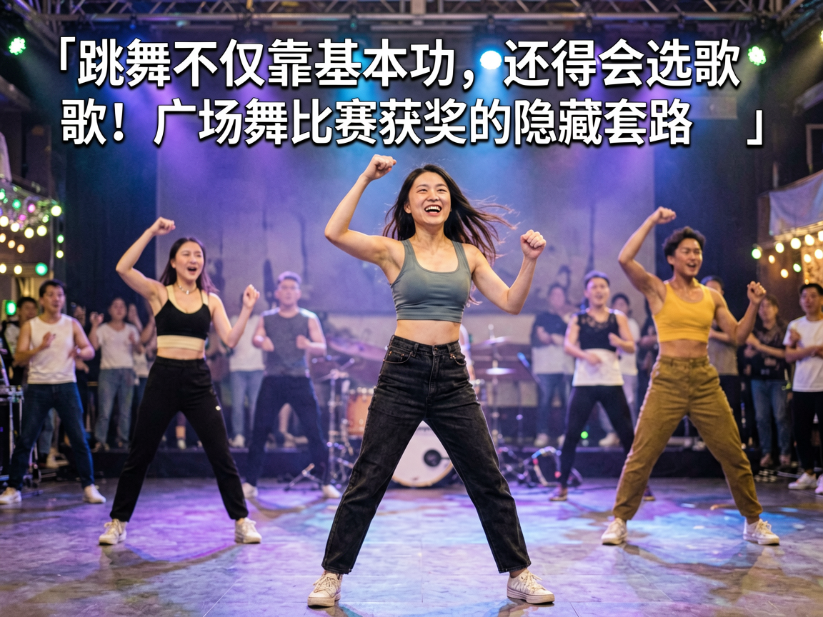 跳舞不仅靠基本功，还得会选歌！广场舞比赛获奖的隐藏套路