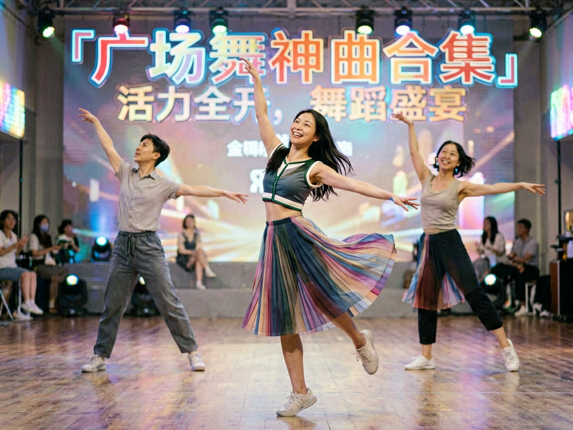 广场舞神曲合集，活力全开，舞蹈盛宴